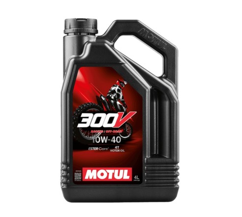 HUILE MOTUL 100% SYNTHESE 300V 4L