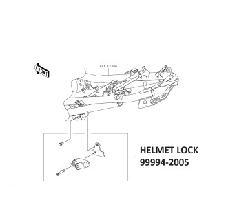 Anti-vol casque (One-Key system) 999942005 