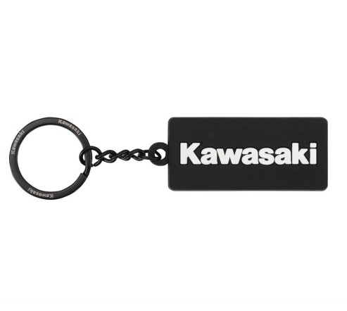 Porte cléfs Kawasaki noir/vert