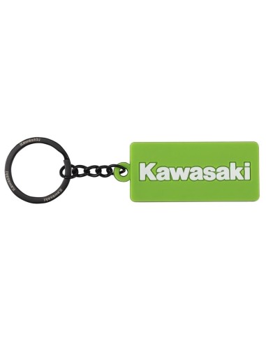 Porte cléfs Kawasaki noir/vert