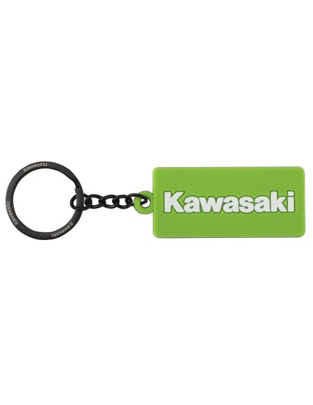 Porte cléfs Kawasaki noir/vert