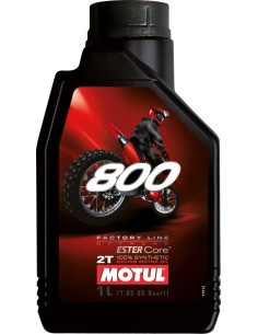 MOTUL 800 Factory Line Off Road 2T – Huile compétition