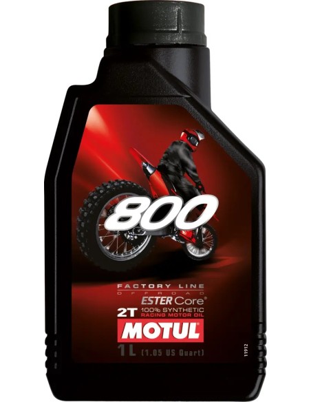 MOTUL 800 Factory Line Off Road 2T – Huile compétition