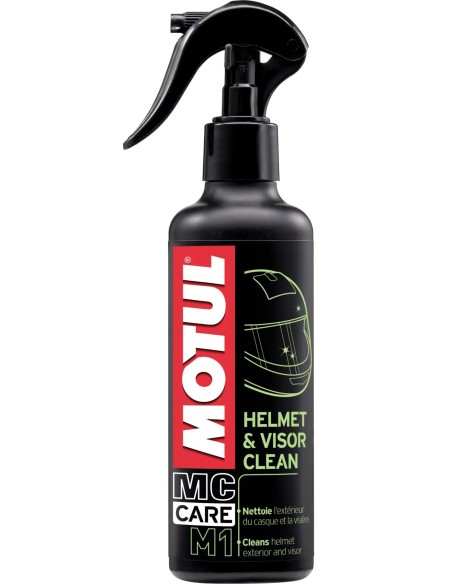 Spray nettoyant casque & visière – Brillance sans traces