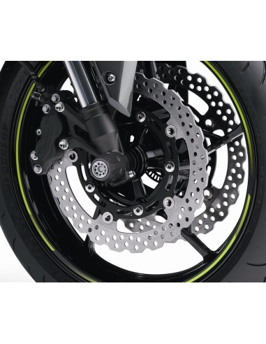 Protection d’Axe de Roue Avant pour Kawasaki Z900 – Sécurité et Durabilité