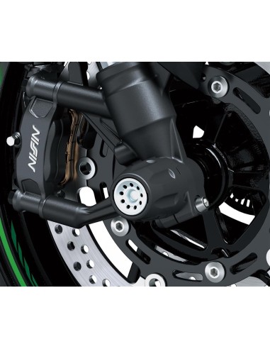 Protection d’Axe de Roue Avant pour Kawasaki Z900 – Sécurité et Durabilité