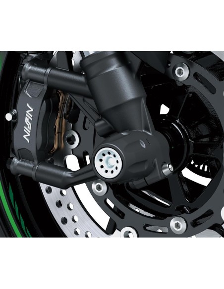 Protection d’Axe de Roue Avant pour Kawasaki Z900 – Sécurité et Durabilité
