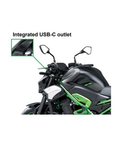 Prise USB-C Intégrée Étanche pour Z900 – Recharge 3A 2