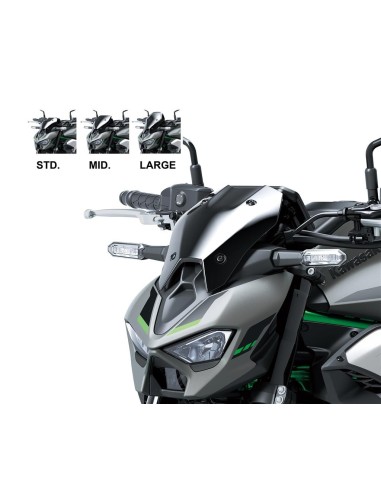 Saute-vent Medium Fumé – Protection et Style pour Moto