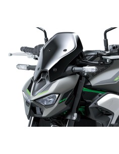 Saute-vent Large Fumé – Confort et Protection Accrus pour Moto