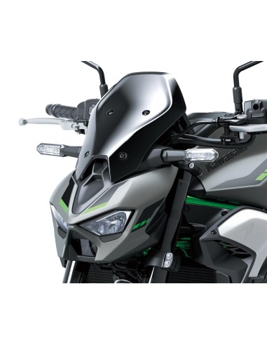 Saute-vent Large Fumé – Confort et Protection Accrus pour Moto