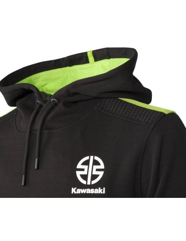 Sweat à Capuche Homme Kawasaki : Confort et Style Dynamique