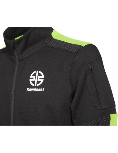 Sweatshirt Zippé Homme Kawasaki : Confort et Style Dynamique
