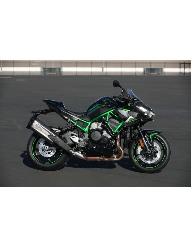 BULLE CLAIRE LARGE KAWASAKI ZH2