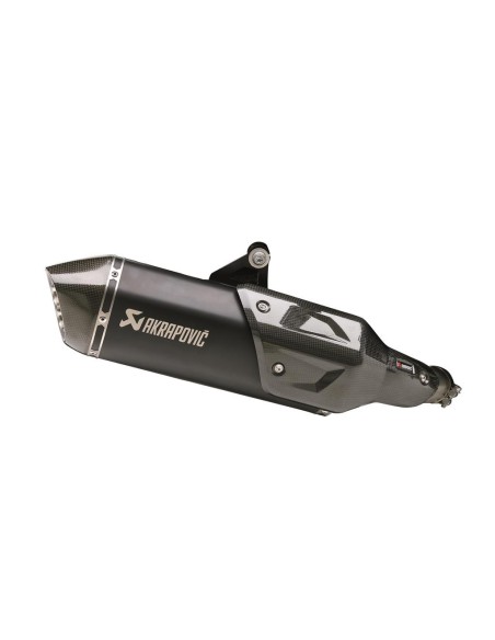 POT ÉCHAPPEMENT AKRAPOVIC TITANE NOIR