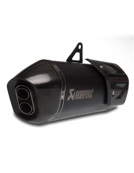 POT ÉCHAPPEMENT AKRAPOVIC TITANE NOIR
