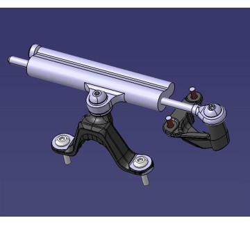 Kit Amortisseur de Direction Öhlins - Améliorez la Stabilité et la Maniabilité de Votre Moto