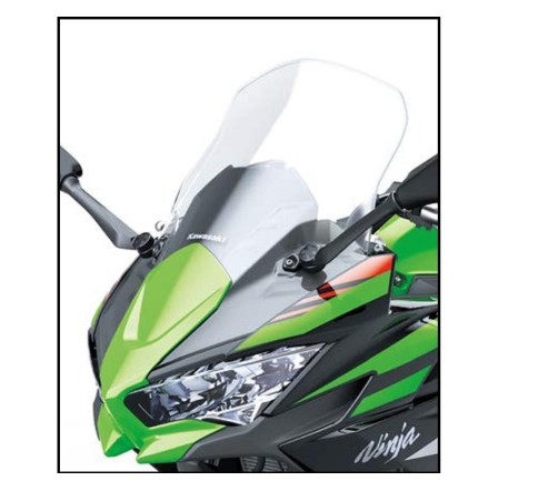 Bulle Large Touring pour NINJA 650 - Une Protection Aérodynamique pour des Voyages Confortables