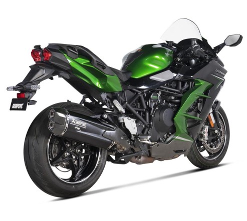 ÉCHAPPEMENT AKRAPOVIC TITANE NOIR NINJA H2 SX