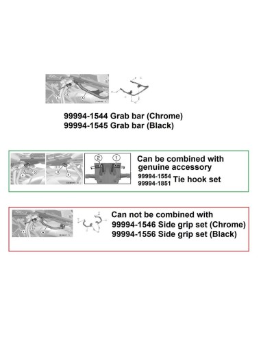 Poignée Arrière pour Z650RS - Une Touche de Style et de Commodité pour Votre Moto