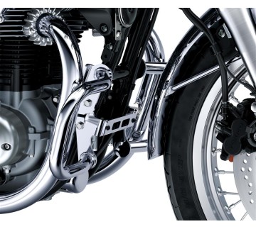Protection pour Moteur Chromée Z650RS - Un Éclat Chromé pour Protéger et Accentuer le Style de votre Moto