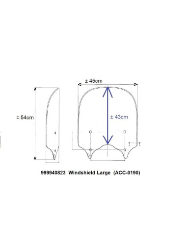 BULLE LARGE KAWASAKI VULCAN S