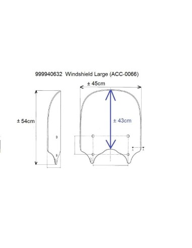 Pare-Brise Large à Montage Rapide pour Vulcan S - Une Protection Instantanée et Efficace avec un Style Personnalisé