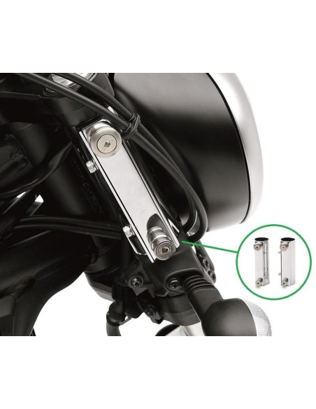 Pare-Brise Large à Montage Rapide pour Vulcan S - Une Protection Instantanée et Efficace avec un Style Personnalisé