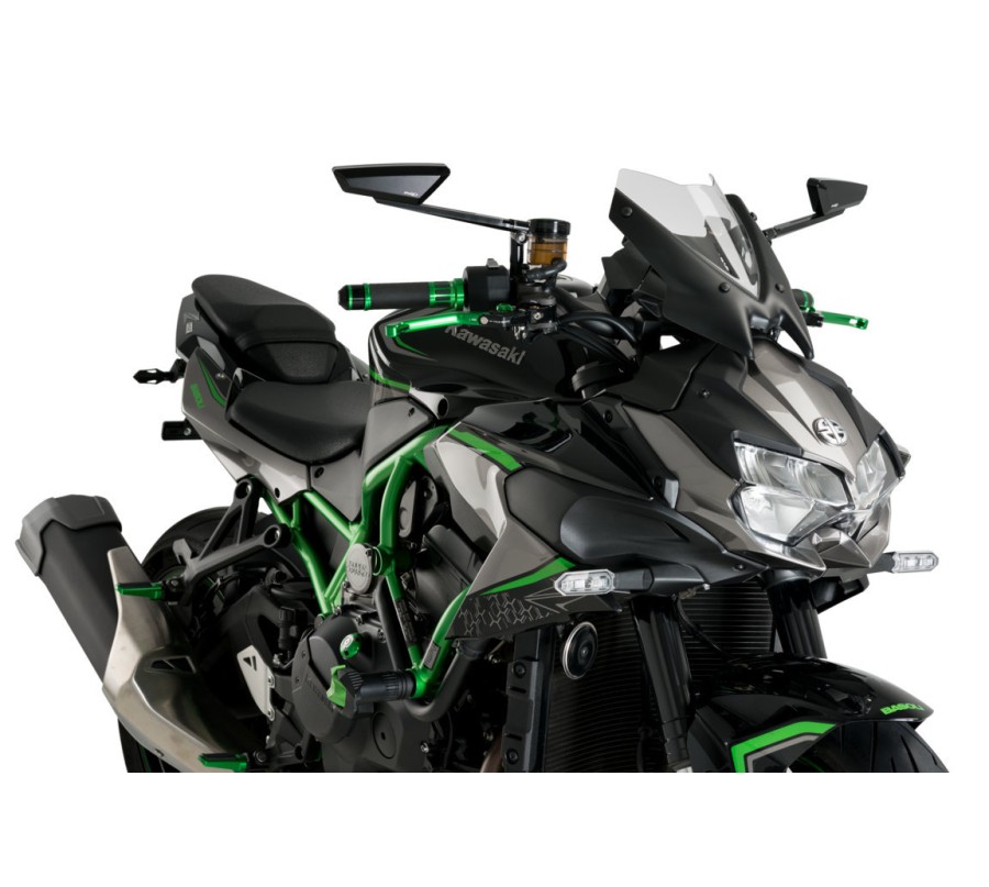 Saute-Vent New Generation Sport pour Kawasaki Z H2 2023 - Un Design Aérodynamique pour une Conduite Sportive et Protégée