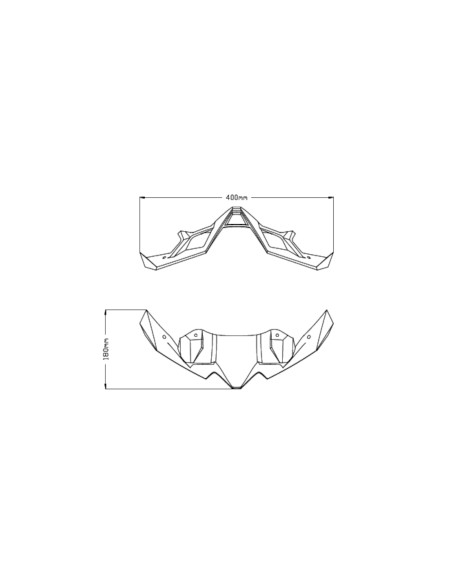 MOUSTACHE AVANT PUIG KAWASAKI Z 900