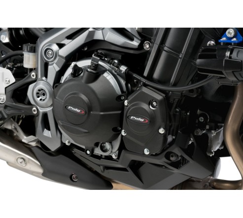 Kit Protection Carters pour Z900 - Protégez le moteur de votre Z900 avec ce kit robuste, alliant style et sécurité