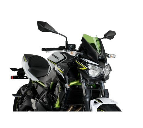 Saute-Vent Sport Z650 - Style et Aérodynamisme pour une Conduite Optimale.