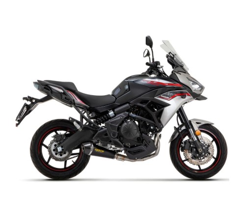 SILENCIEUX X-KONE EMBOUT CARBONE NICHROM DARK EMBOUT CARBONE VERSYS 650