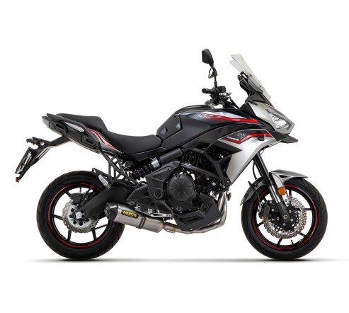 SILENCIEUX ARROW RACE-TECH ALU EMBOUT CARBONE VERSYS 650