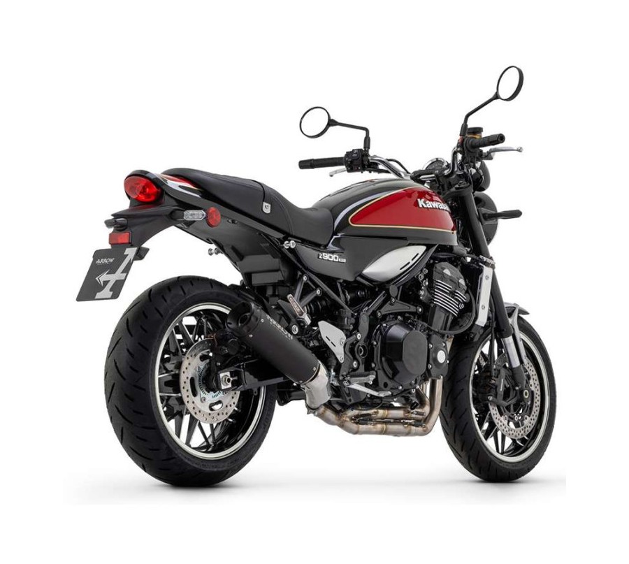 SILENCIEUX ARROW REBEL EMBOUT ALU DARK Z900 RS