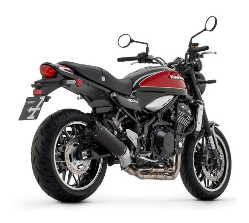 SILENCIEUX ARROW REBEL EMBOUT ALU DARK Z900 RS